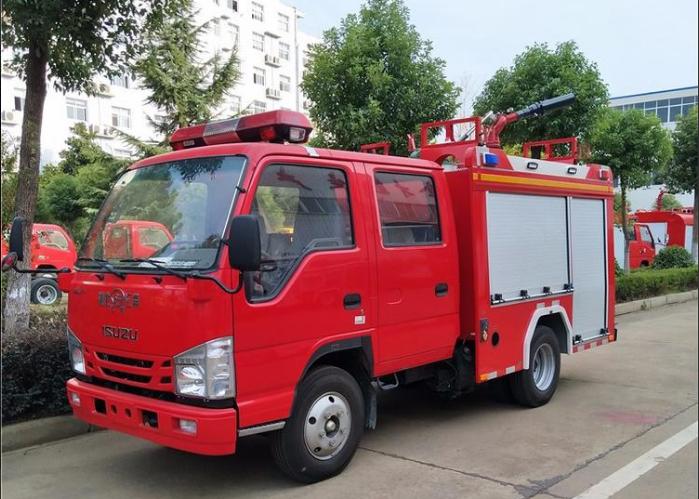 慶鈴小型消防車1.5噸水罐消防車