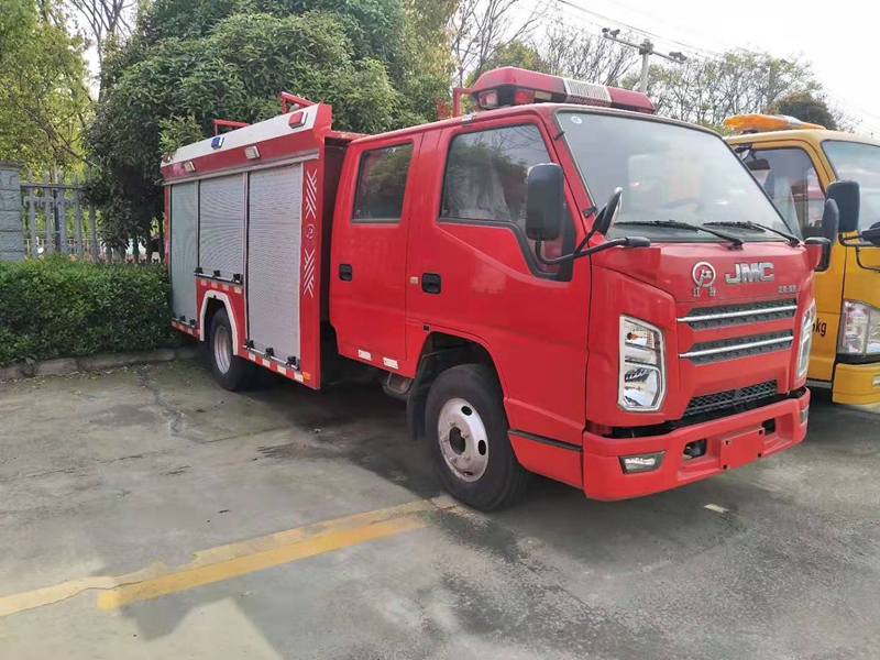 國六江鈴泡沫消防車2噸